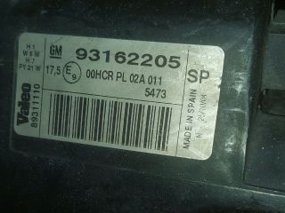 bontott OPEL TIGRA Bal Fényszóró