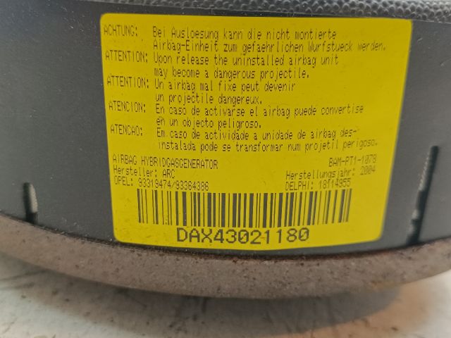 bontott OPEL TIGRA Kormánylégzsák