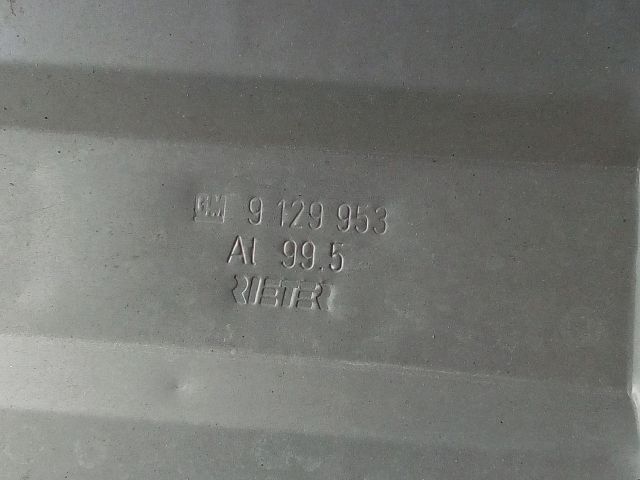 bontott OPEL TIGRA Középső Kipufogó Dob Hővédő Lemez