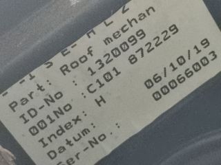 bontott OPEL TIGRA Targa Tető Komplett