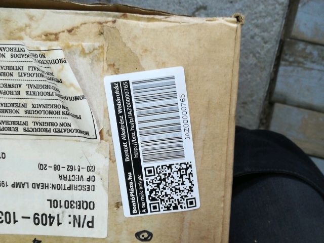 bontott OPEL VECTRA A Bal Hátsó Lámpa