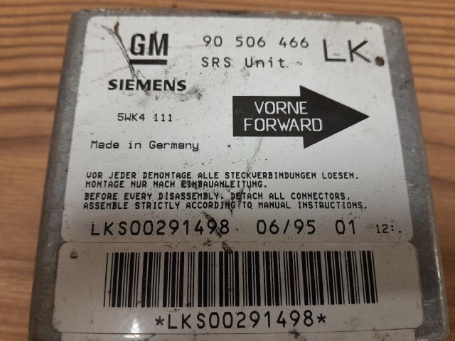 bontott OPEL VECTRA A Légzsák Elektronika