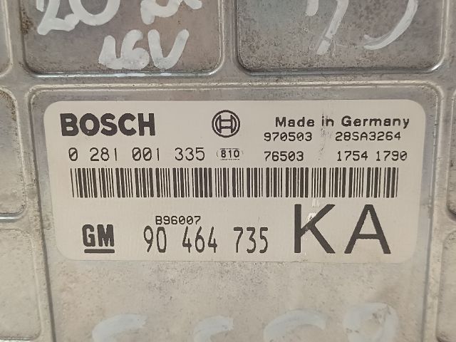 bontott OPEL VECTRA B Motorvezérlő