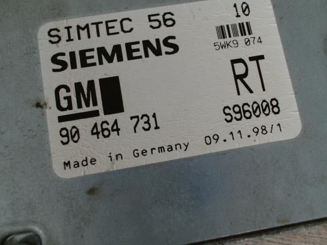 bontott OPEL VECTRA B Motorvezérlő