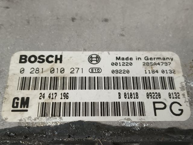 bontott OPEL VECTRA B Motorvezérlő