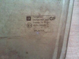 bontott OPEL VECTRA B Bal hátsó Ablak