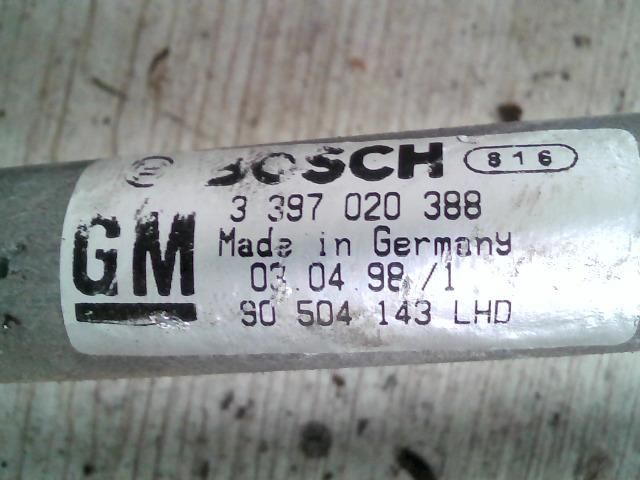 bontott OPEL VECTRA B Első Ablaktörlő Szerkezet Motorral