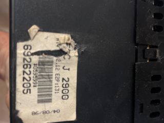 bontott OPEL VECTRA B Fűtéskapcsoló (digit klímás)