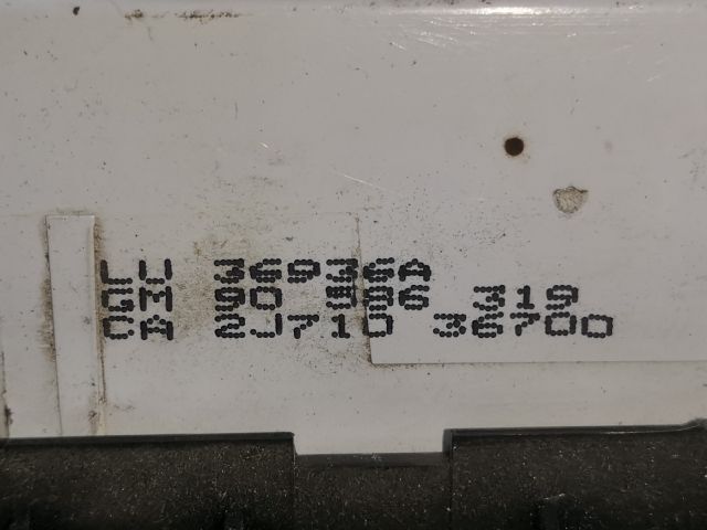 bontott OPEL VECTRA B Fűtéskapcsoló (Nem klímás)