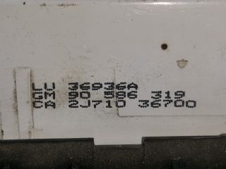 bontott OPEL VECTRA B Fűtéskapcsoló (Nem klímás)