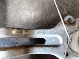 bontott OPEL VECTRA B Jobb hátsó Ablakemelő Szerkezet (Mechanikus)