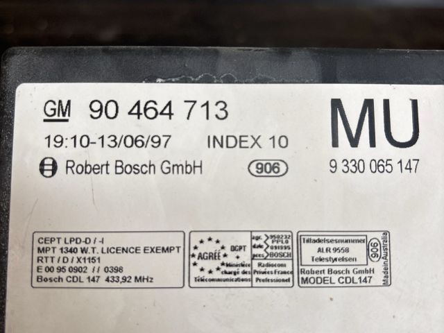 bontott OPEL VECTRA B Központizár Elektronika