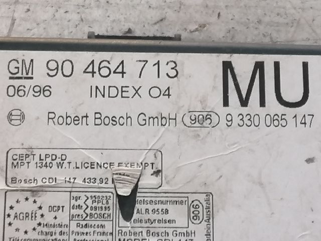 bontott OPEL VECTRA B Központizár Elektronika