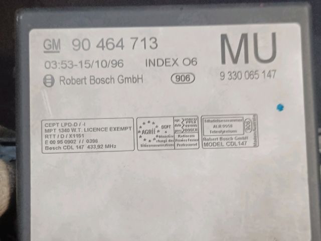 bontott OPEL VECTRA B Központizár Elektronika