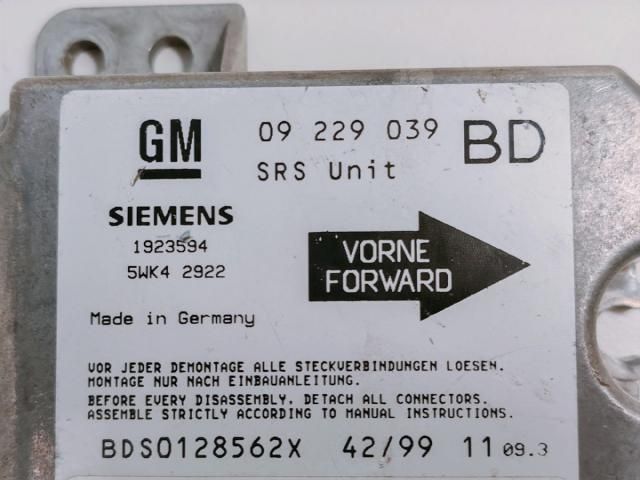 bontott OPEL VECTRA B Légzsák Elektronika