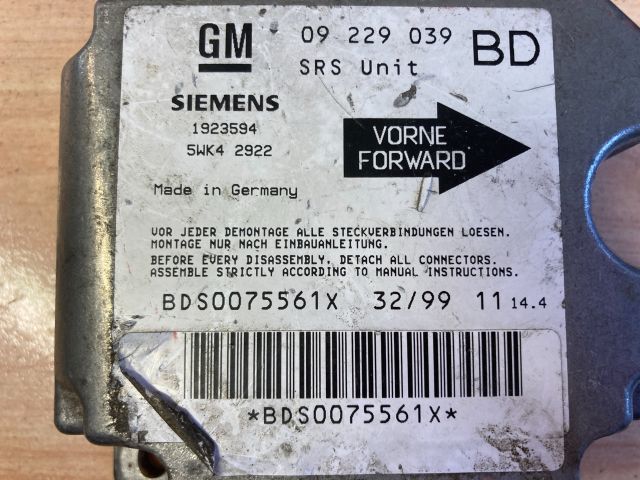 bontott OPEL VECTRA B Légzsák Elektronika