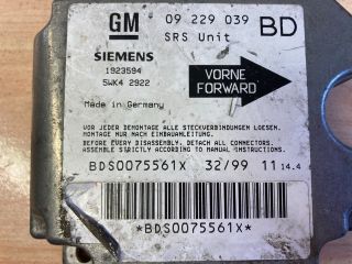 bontott OPEL VECTRA B Légzsák Elektronika