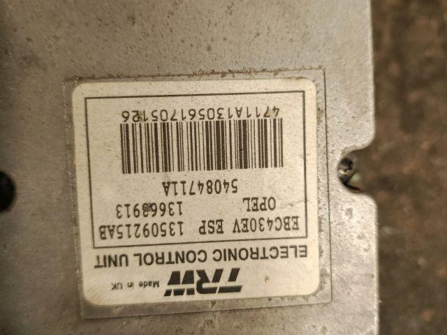 bontott OPEL VECTRA C ABS Kocka