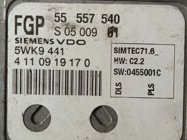 bontott OPEL VECTRA C Motorvezérlő