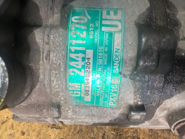 bontott OPEL VECTRA C Klímakompresszor