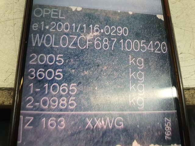 bontott OPEL VECTRA C Gyújtáskapcsoló Házzal