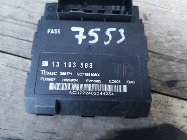 bontott OPEL VECTRA C Komfort Elektronika