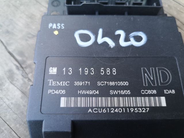 bontott OPEL VECTRA C Komfort Elektronika