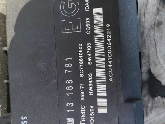 bontott OPEL VECTRA C Komfort Elektronika