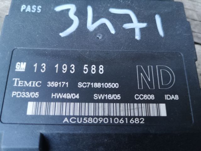 bontott OPEL VECTRA C Komfort Elektronika