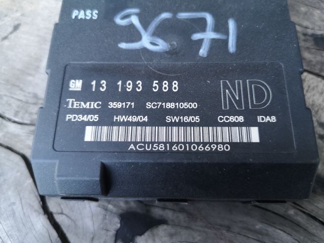 bontott OPEL VECTRA C Komfort Elektronika