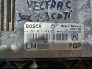 bontott OPEL VECTRA C Motorvezérlő