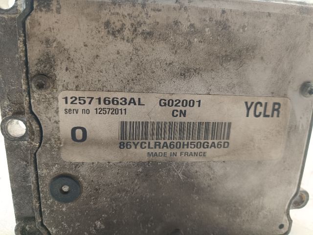 bontott OPEL VECTRA C Motorvezérlő
