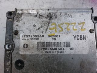 bontott OPEL VECTRA C Motorvezérlő