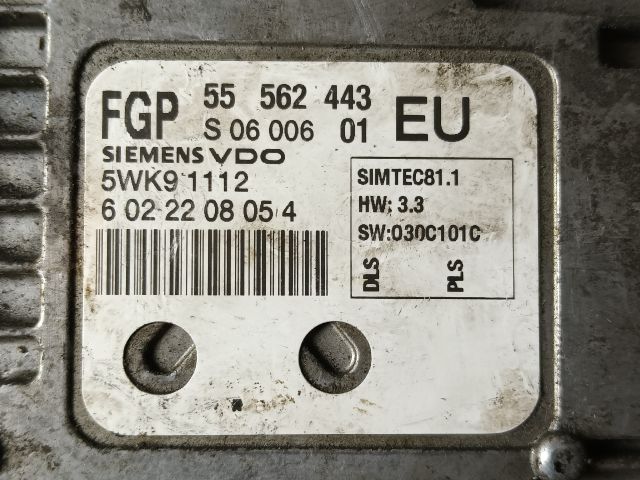 bontott OPEL VECTRA C Motorvezérlő