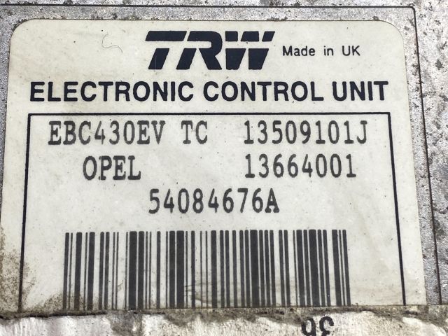 bontott OPEL VECTRA C ABS Kocka