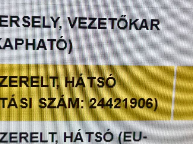 bontott OPEL VECTRA C Hátsó Kerékagy (Pozíciófüggetlen)