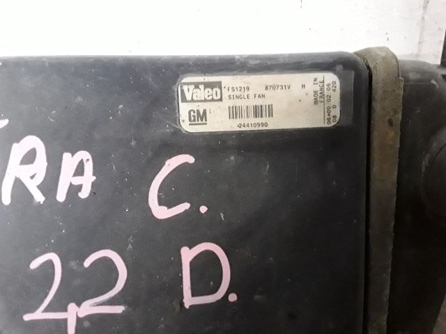 bontott OPEL VECTRA C Hűtő Ventilátor(ok), Radiátor(ok) Szett