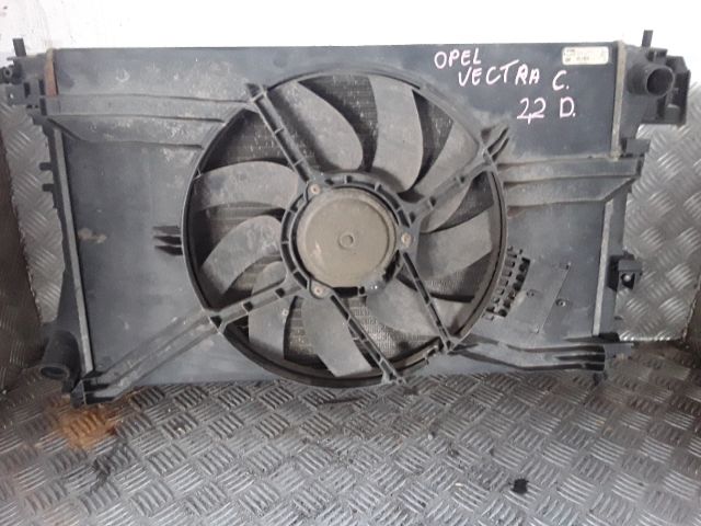 bontott OPEL VECTRA C Hűtő Ventilátor(ok), Radiátor(ok) Szett