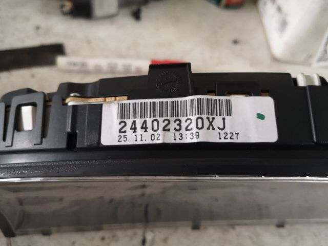 bontott OPEL VECTRA C Kilométeróra