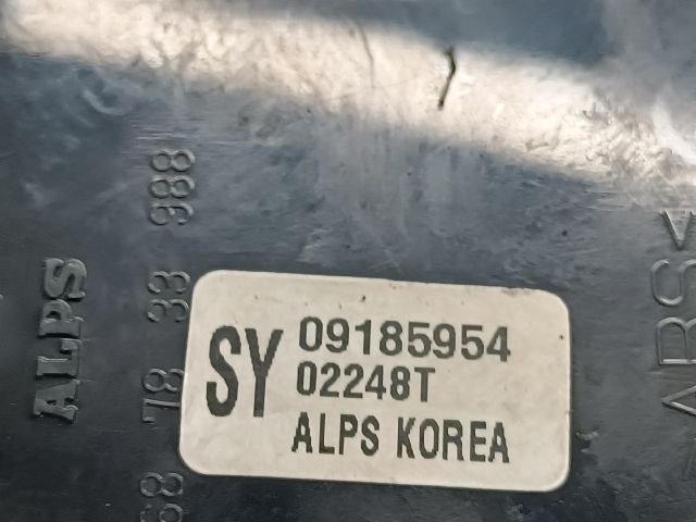 bontott OPEL VECTRA C Ablakemelő és Tükör Kapcsoló