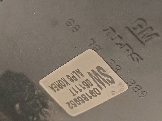 bontott OPEL VECTRA C Ablakemelő és Tükör Kapcsoló