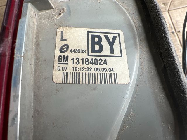 bontott OPEL VECTRA C Bal Belső Hátsó Lámpa