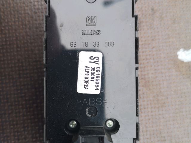 bontott OPEL VECTRA C Bal első Ablakemelő Kapcsoló