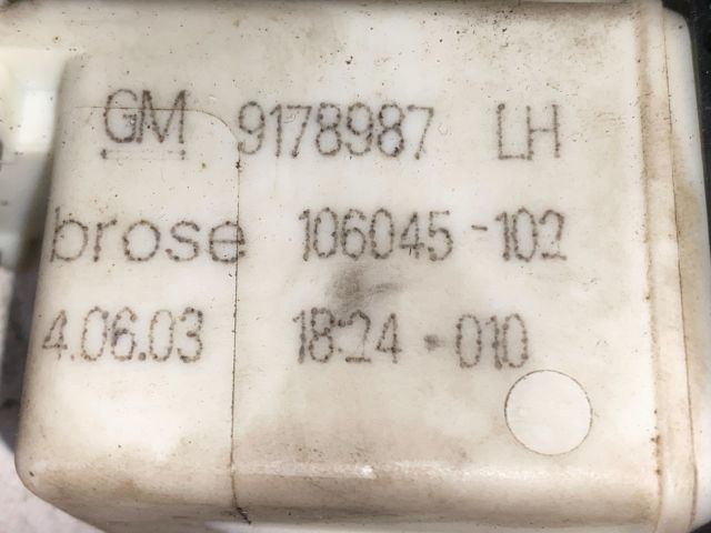 bontott OPEL VECTRA C Bal első Ablakemelő Motor