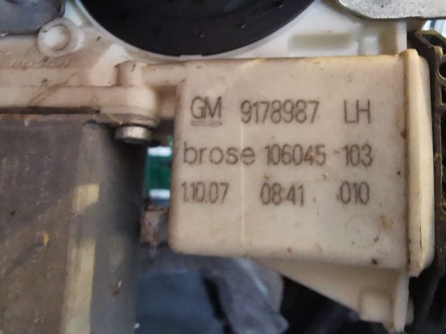 bontott OPEL VECTRA C Bal első Ablakemelő Szerkezet (Elektromos)