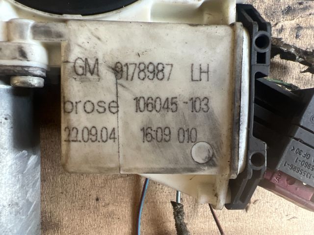 bontott OPEL VECTRA C Bal első Ablakemelő Szerkezet (Elektromos)