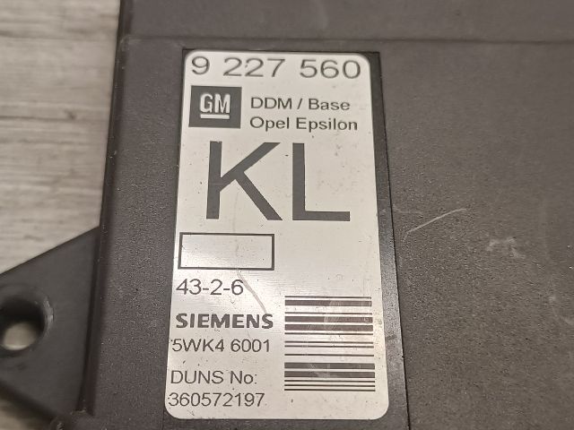 bontott OPEL VECTRA C Bal első Ajtó Vezérlőegység