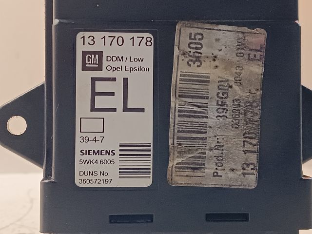 bontott OPEL VECTRA C Bal első Ajtó Vezérlőegység