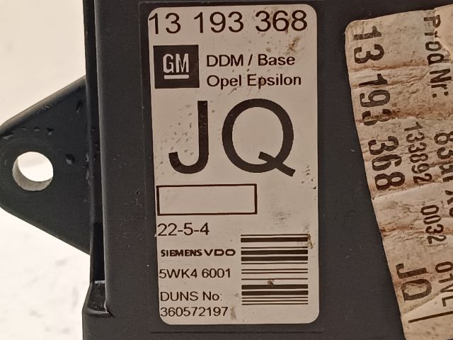 bontott OPEL VECTRA C Bal első Ajtó Vezérlőegység