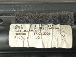 bontott OPEL VECTRA C Bal hátsó Árnyékoló Roló